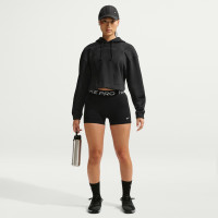 Nike Mid-Rise Pro 365 Sports Shorts (8cm) Women's Black White