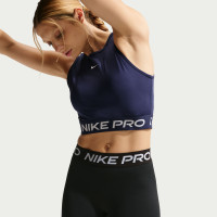 Nike Mid-Rise Pro 365 Women's Sports Shorts (13cm) Black White