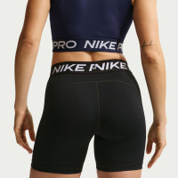 Nike Mid-Rise Pro 365 Women's Sports Shorts (13cm) Black White