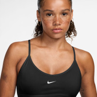 Nike Seamless Pro Women's Sports Bra Black White