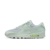 Nike Sneakers Air Max 90 Light Green Silver Grey Bright Green
