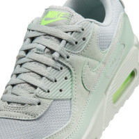 Nike Sneakers Air Max 90 Light Green Silver Grey Bright Green