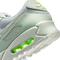 Nike Sneakers Air Max 90 Light Green Silver Grey Bright Green