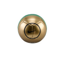 Nike Mini Voetbal Total 90 Maat 1 Metallic Goud Groen Zwart