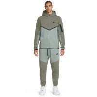 Nike Sportswear Tech Fleece Tracksuit Grey Green Light Grey Black