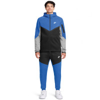 Nike Sportswear Tech Fleece Tracksuit Dark Blue Black Grey White