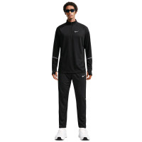 Nike UV Miler Trainingspak 1/4-Zip Zwart Zilver