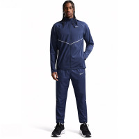 Nike Miler Repel UV Stride Tracksuit Dark Blue Silver