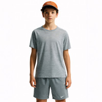 Nike Miler Kids Training Set Dark Grey Silver