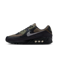 Nike Sneakers Air Max 90 Zwart Bruin Groen Donkergrijs