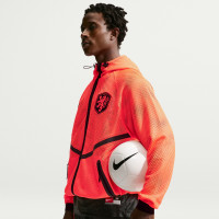 Nike Dutch Team Anthem KMC Training Jacket 2026-2028 Orange Black