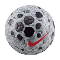 Nike Football Academy Size 5 Silver Burgundy Beige