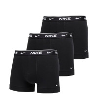 Nike Stretch Cotton Trunk 3-Pack Boxer Shorts Black