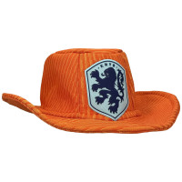 FC88 Nederlands Elftal Cowboy Hoed Oranje Lichtblauw Donkerblauw