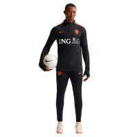 Nike Nederlands Elftal Strike Elite Trainingsbroek 2026-2028 Zwart Feloranje