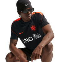 Nike Nederlands Elftal Strike Trainingsset 2026-2028 Zwart Feloranje