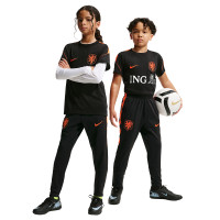 Nike Nederlands Elftal Strike Trainingsbroek 2026-2028 Kids Zwart Feloranje