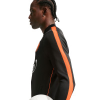 Nike Dutch Team Strike Full-Zip Tracksuit 2026-2028 Black Bright Orange