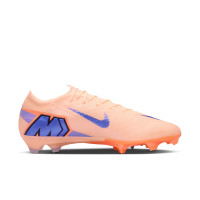 Nike Zoom Mercurial Vapor 16 Elite LV8 Gras Football Boots (FG) Salmon Pink Dark Blue Purple