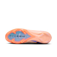 Nike Zoom Mercurial Vapor 16 Elite LV8 Gras Football Boots (FG) Salmon Pink Dark Blue Purple