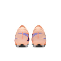 Nike Zoom Mercurial Vapor 16 Elite LV8 Gras Football Boots (FG) Salmon Pink Dark Blue Purple
