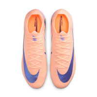 Nike Zoom Mercurial Vapor 16 Elite LV8 Gras Football Boots (FG) Salmon Pink Dark Blue Purple