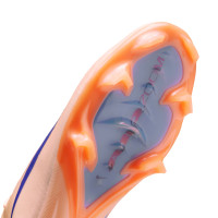 Nike Zoom Mercurial Vapor 16 Elite LV8 Gras Football Boots (FG) Salmon Pink Dark Blue Purple