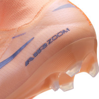 Nike Zoom Mercurial Superfly 10 Elite LV8 Gras Football Boots (FG) Salmon Pink Dark Blue Purple