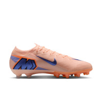 Nike Zoom Mercurial Vapor 16 Elite LV8 Artificial Grass Football Boots (AG) Salmon Pink Dark Blue Purple