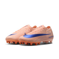 Nike Zoom Mercurial Vapor 16 Elite LV8 Artificial Grass Football Boots (AG) Salmon Pink Dark Blue Purple