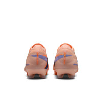 Nike Zoom Mercurial Vapor 16 Elite LV8 Artificial Grass Football Boots (AG) Salmon Pink Dark Blue Purple