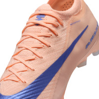Nike Zoom Mercurial Vapor 16 Elite LV8 Artificial Grass Football Boots (AG) Salmon Pink Dark Blue Purple