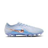 Nike Tiempo Maestro Elite LV8 Gras Football Boots (FG) Light Blue Purple Bronze