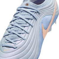Nike Tiempo Maestro Elite LV8 Gras Football Boots (FG) Light Blue Purple Bronze