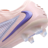 Nike Phantom 6 Low Elite LV8 Grass Football Boots (FG) Off White Light Blue Blue