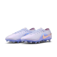 Nike Tiempo Maestro Elite LV8 Artificial Grass Football Boots (AG) Light Blue Purple Blue Bronze