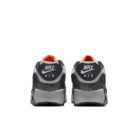 Nike Sneakers Air Max 90 Premium Grey Black Smoke Grey Orange