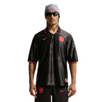 Nike Nederlands Elftal Energy Trainingsshirt 2026-2028 Zwart Oranje