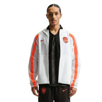 Nike Netherlands Elftal Energy Training Jacket 2026-2028 White Orange Black