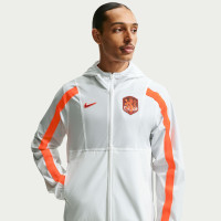 Nike Netherlands Elftal Energy Training Jacket 2026-2028 White Orange Black