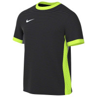 Nike Strike IV Football Shirt Black Neon Green