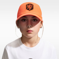Nike Nederlands Elftal Club Pet Kids Oranje Zwart Wit