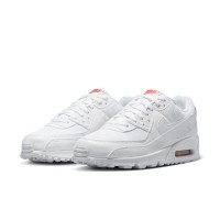Nike Sneakers Air Max 90 Wit Wit Felrood
