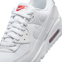 Nike Sneakers Air Max 90 Wit Wit Felrood