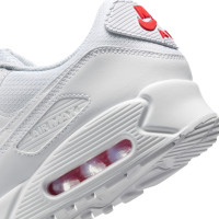 Nike Sneakers Air Max 90 Wit Wit Felrood