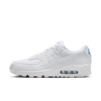 Nike Air Max 90 Sneakers White Blue Crystal