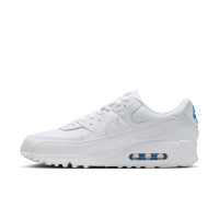 Nike Air Max 90 Sneakers Wit Blauw Crystal