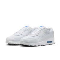 Nike Air Max 90 Sneakers White Blue Crystal
