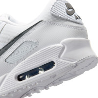 Nike Sneakers Air Max 90 Wit Wit Donkergrijs
