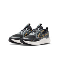 Nike Cosmic Runner Running Shoes Black Silver Grey Gold